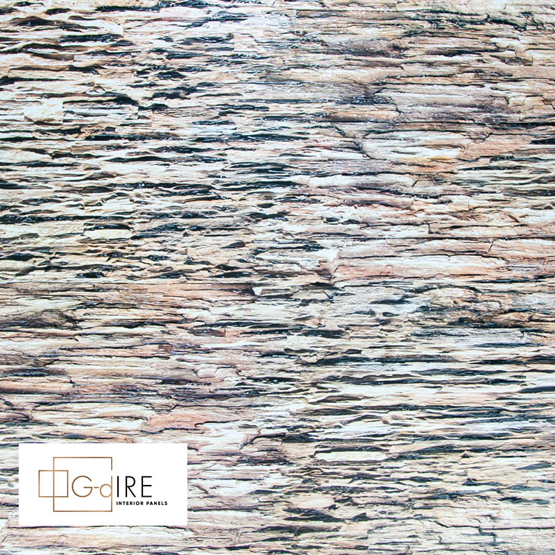 "Flat brown" PVC  wall panels