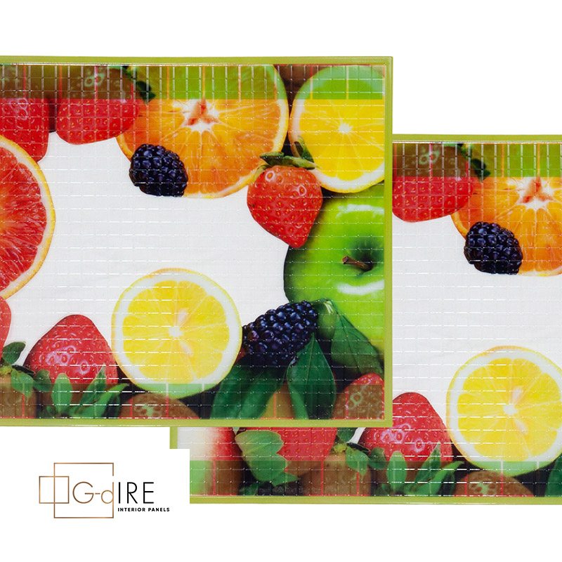 Placemat Fruit Dessert Set of 4