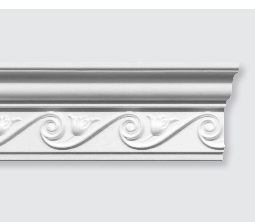 Polystyrene Ceiling Moldings Amelia 550 x 135 mm