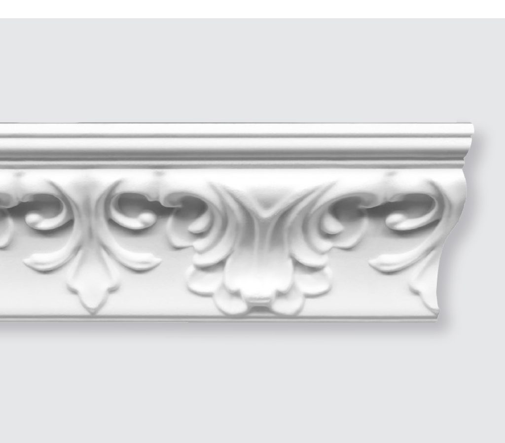 Polystyrene Ceiling Moldings "Zara"  125 x 65 mm.
