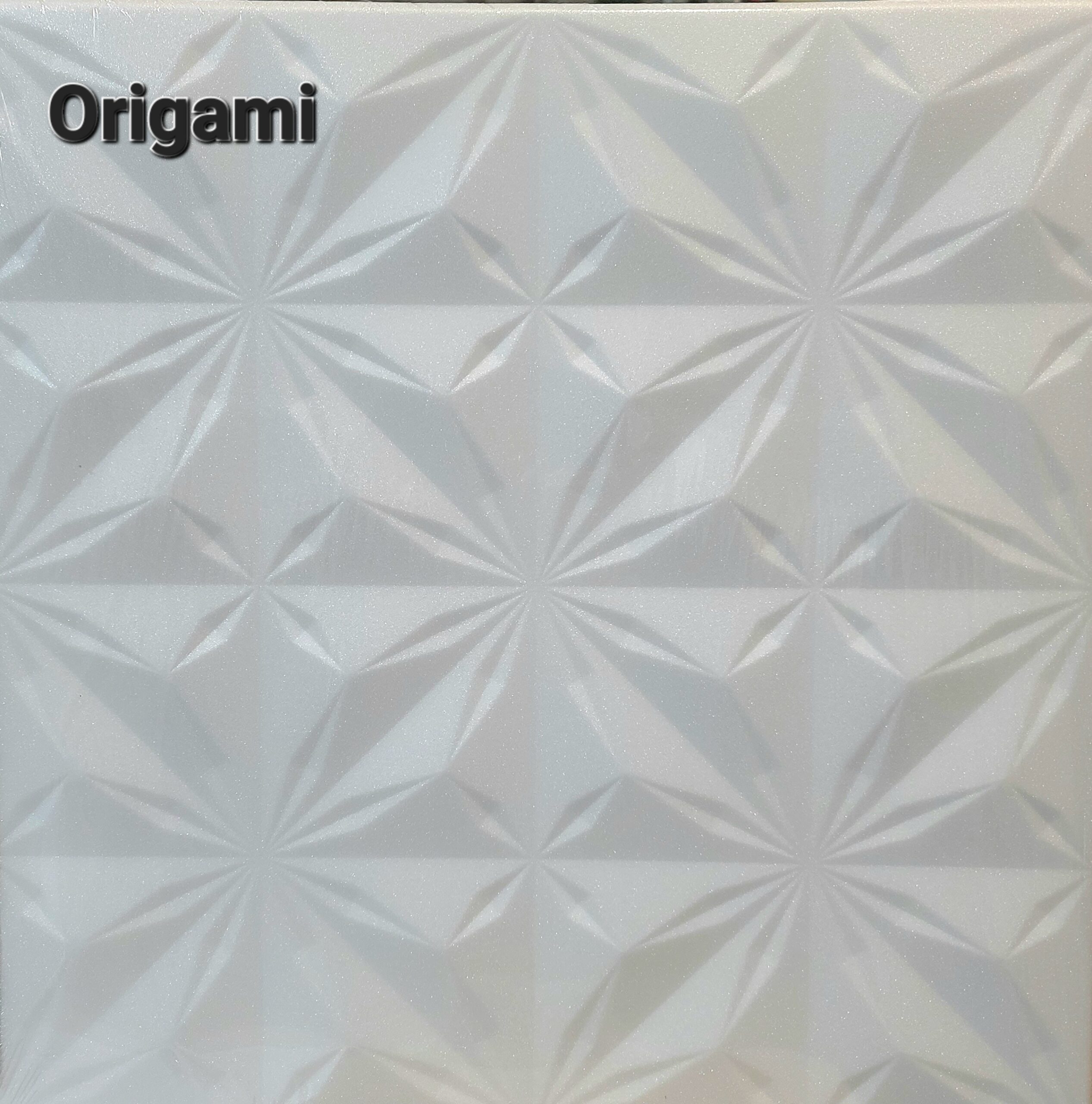 Expanded polystyrene ceiling tiles "Origami" 2m² pack