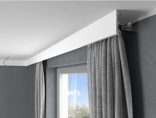 Curtain molding profile with LED option 2 meters length